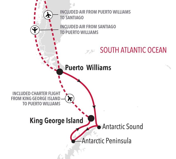 Falklands, South Georgia & Antarctica